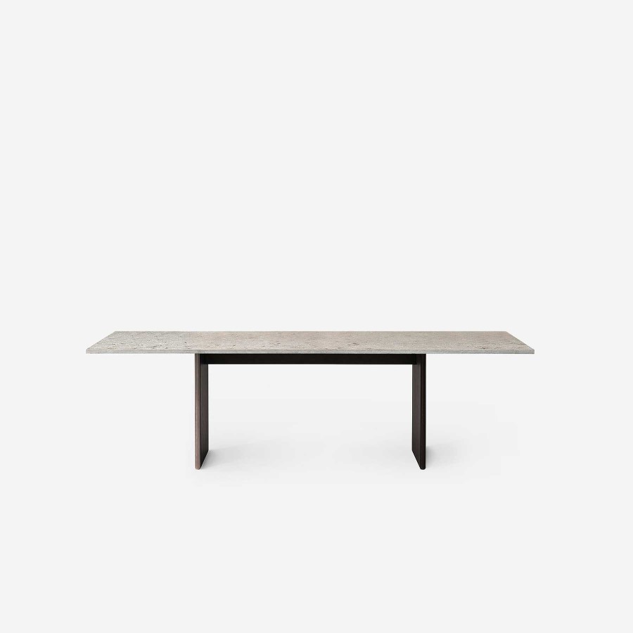 Mobler Vipp | Cabin Square Table W/ Stone Top